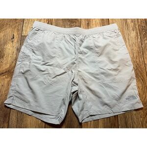 The North Face Mens Pull On Adventure Hybrid Shorts Light Blue 40 XL NF0A3T2U